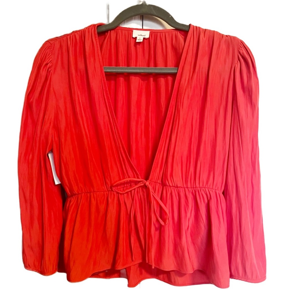 Wilfred Shanina Blouse in Scarlet - Size S - NWT